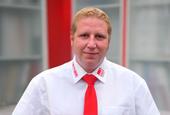 Portrait von Christian Fasching, Gebietsverkaufsleiter für Privatkunden bei Leitner Haustechnik Großarras
